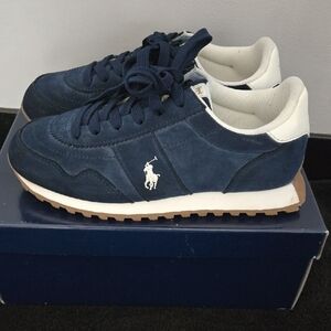 Polo by Ralph Lauren Men's Navy Sneakers